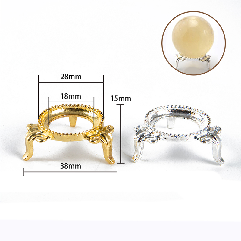 Crystal Ball Decor - Metalen displaystandaardhouder voor kristallen bol eieren