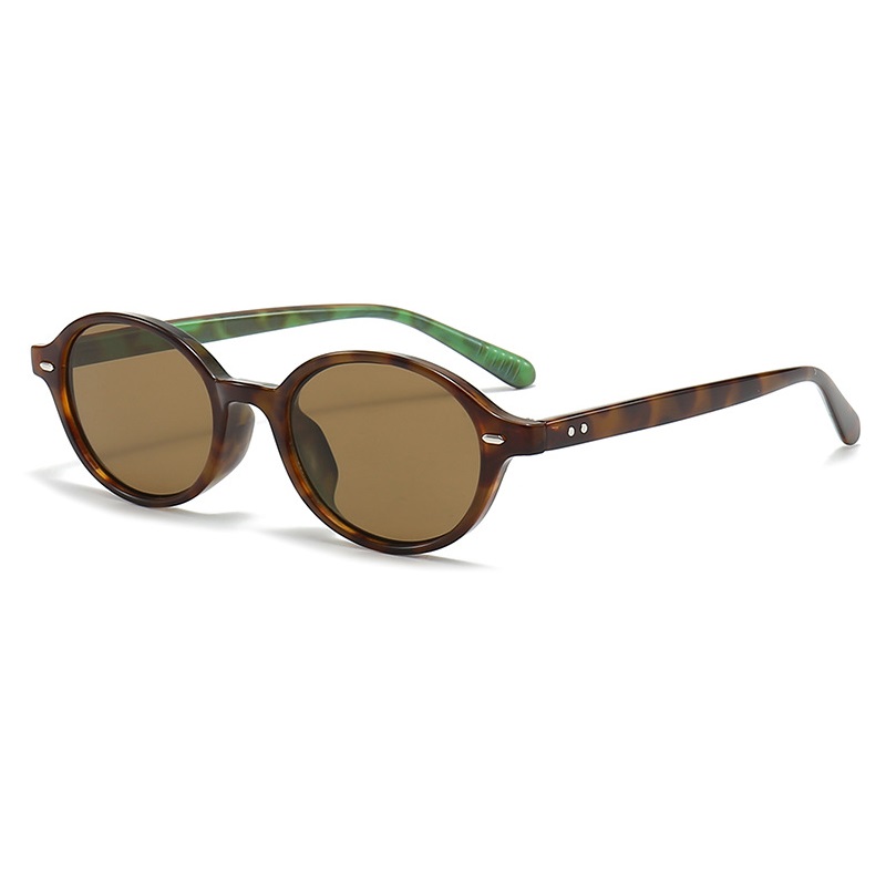 Luxury Zone - Retro Kleine Ovale Zonnebril Dames Heren