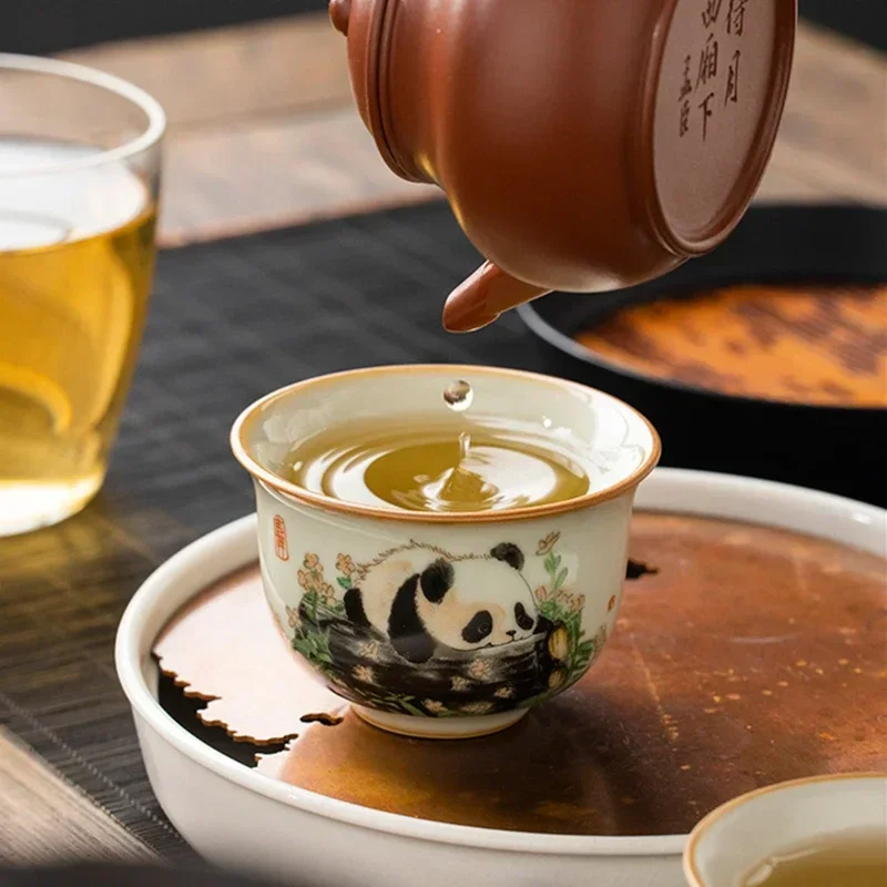 1Pc Chinese Traditie Ru Oven K - Handmade Ceramic Mug recensie en prijs