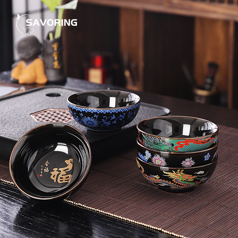70Ml Pioen Draak Phoenix Keram - Handmade Ceramic Mug recensie en prijs
