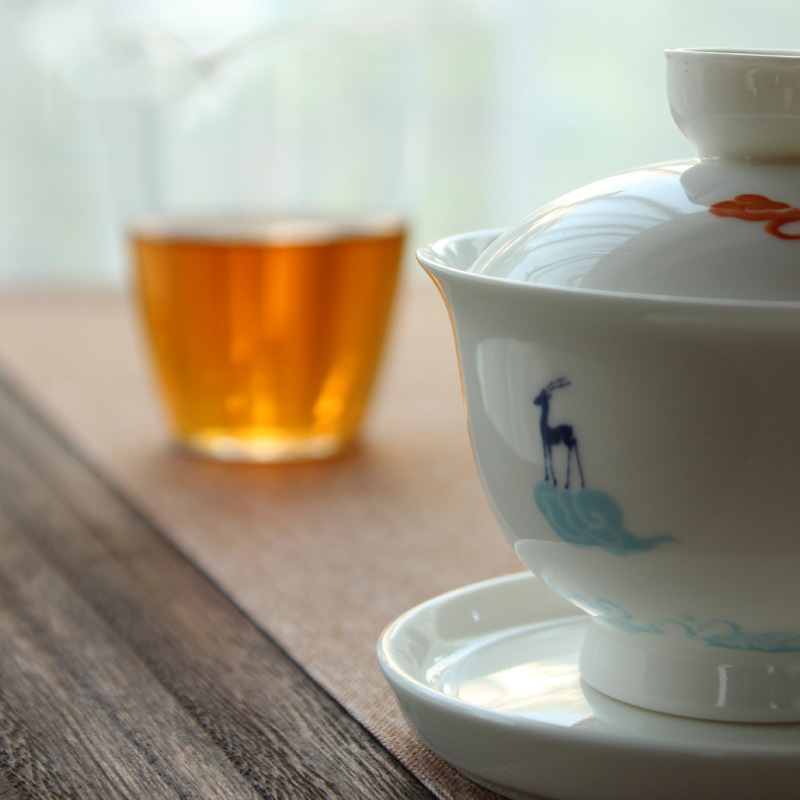 Gongjiu Kleur Herten Wit Porse - Handmade Ceramic Mug recensie en prijs