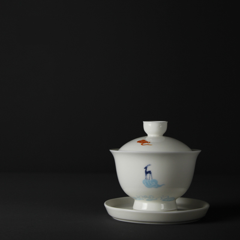 Gongjiu Kleur Herten Wit Porse - Handmade Ceramic Mug recensie en prijs