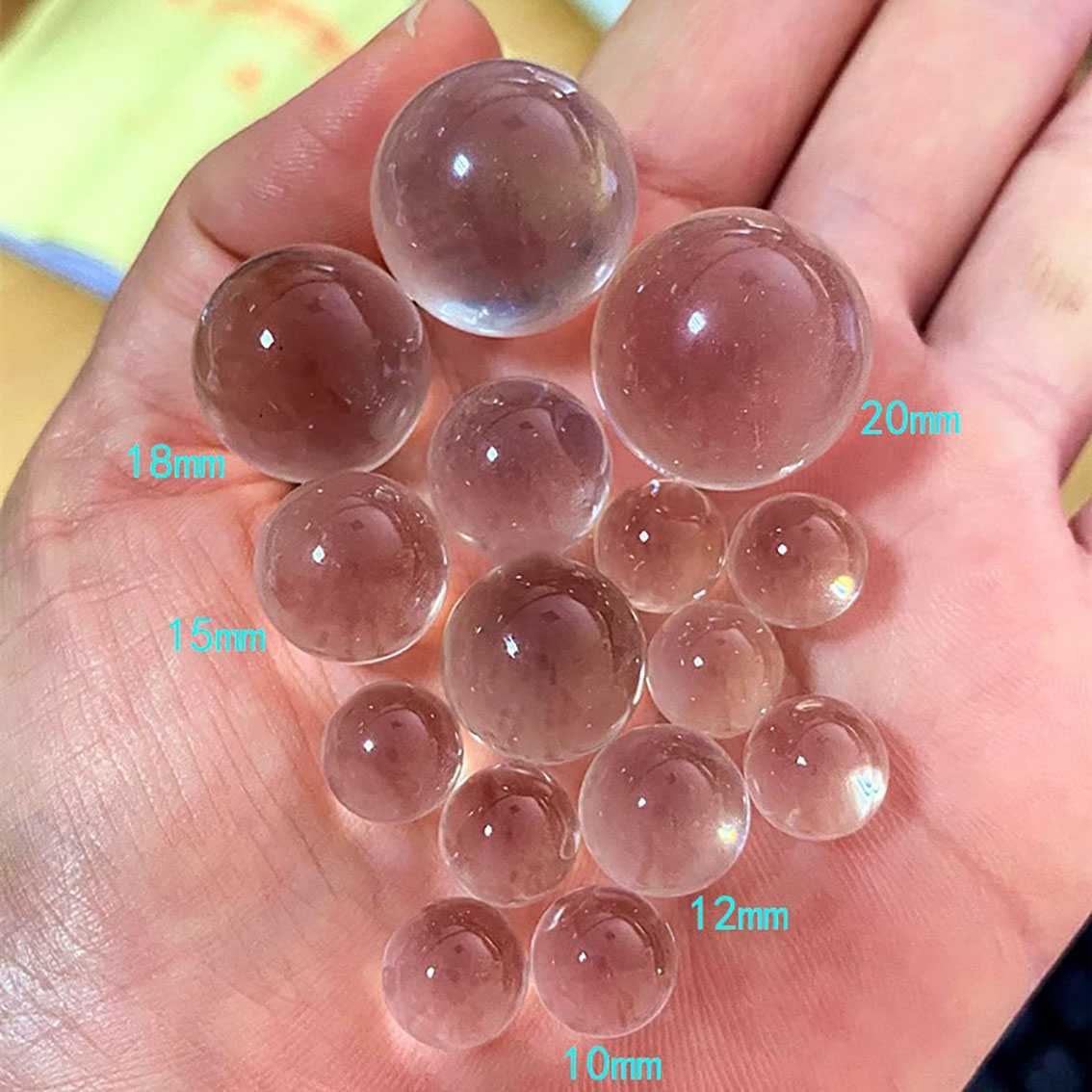 1 Stuks Doorzichtige Plastic E - Crystal Ball Decor recensie en prijs