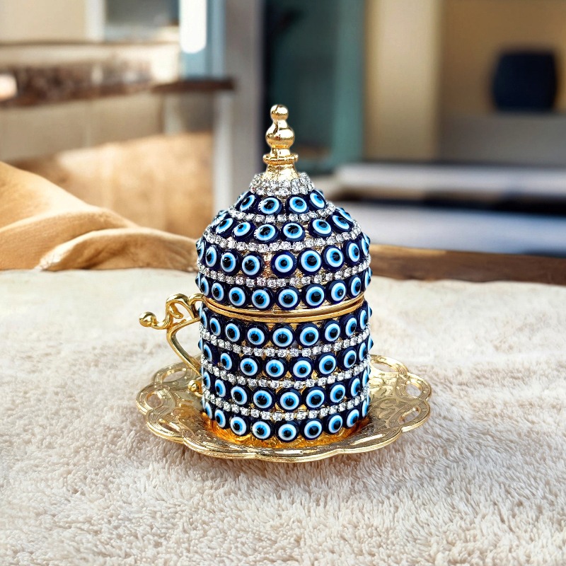 Handgemaakte Turkse Evil Eye k - Handmade Ceramic Mug recensie en prijs