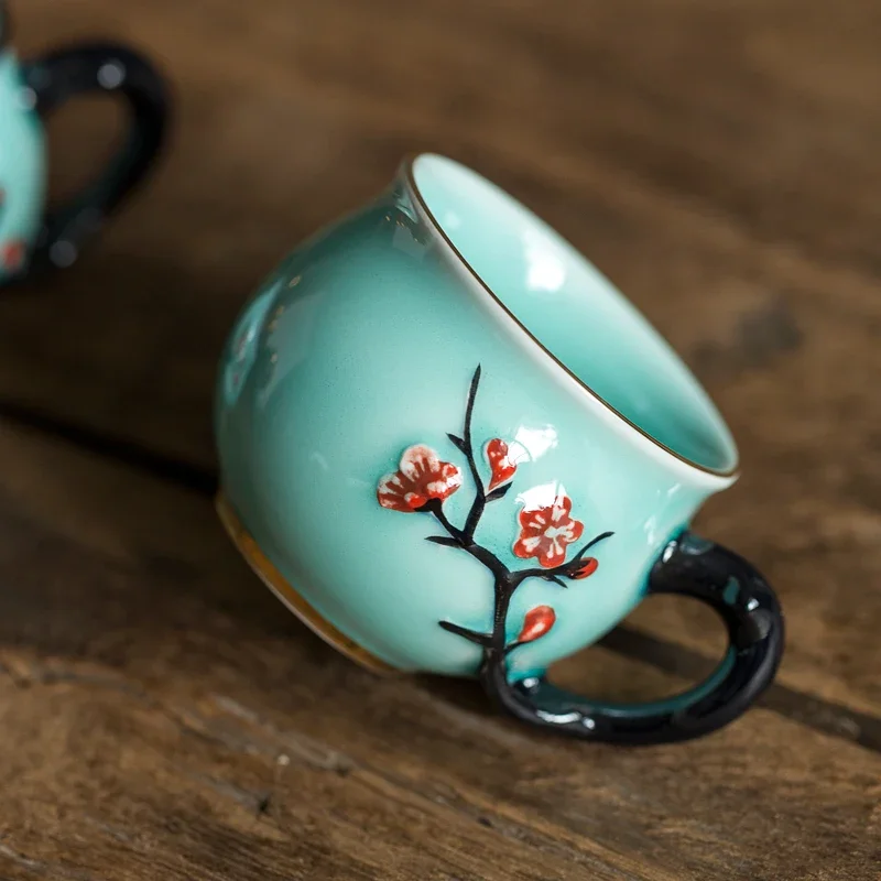 Chinese handgemaakte pruimpatr - Handmade Ceramic Mug recensie en prijs