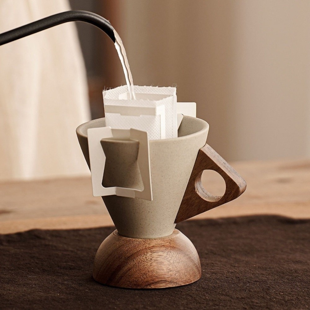 Ruwe keramische driehoekige co - Handmade Ceramic Mug recensie en prijs
